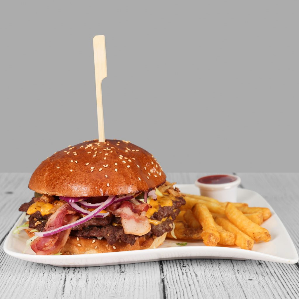 American Burger Menü