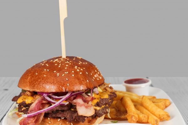 American Burger Menü