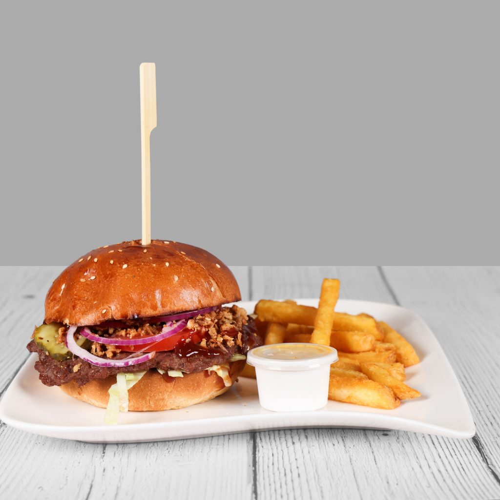 BBQ Burger Menü
