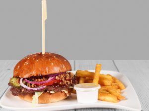 BBQ Burger Menü