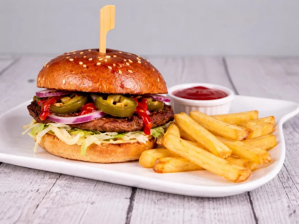 Chili Burger Menü