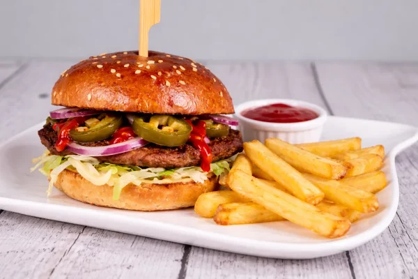 Chili Burger Menü