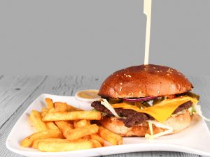 Chili Cheeseburger Menü