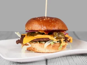 Chili Cheeseburger - Groß