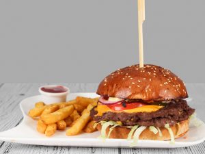 Double Cheeseburger Menü