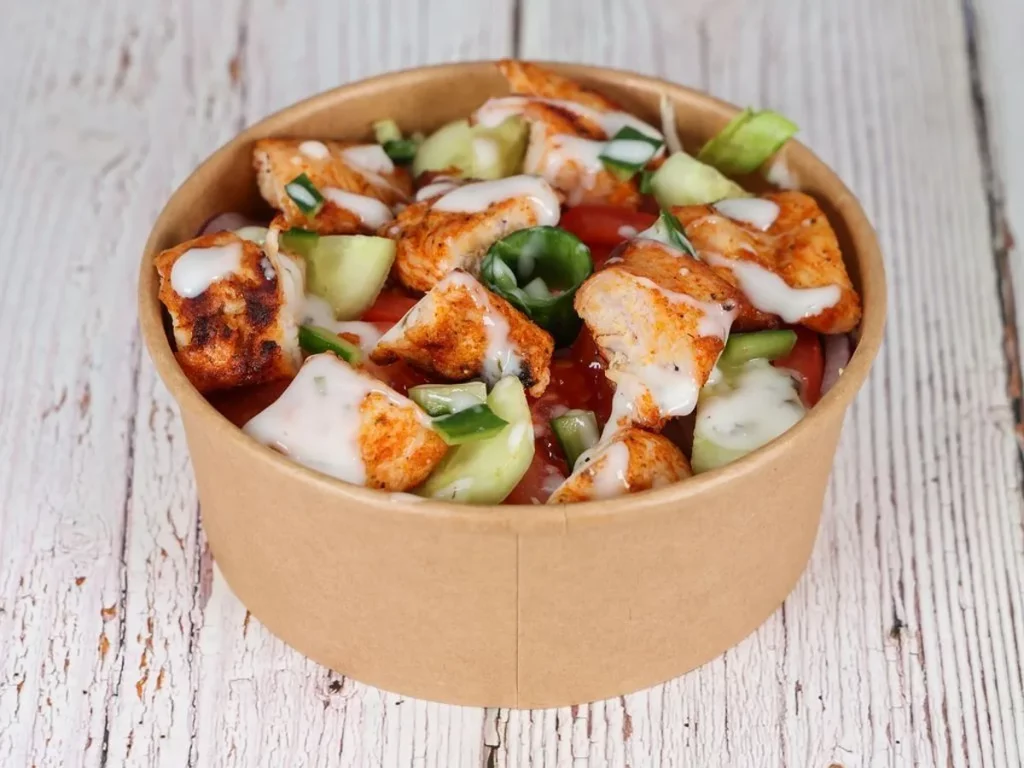 Grilled Chicken Süß/Sauer (Salat)