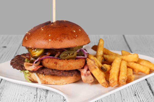 Western Burger Menü